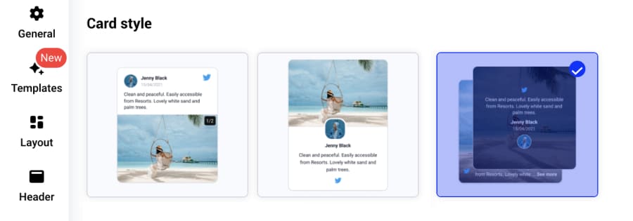 embedsocial card style section